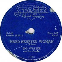 Big Walter-Hard Hearted Woman-1st position blues