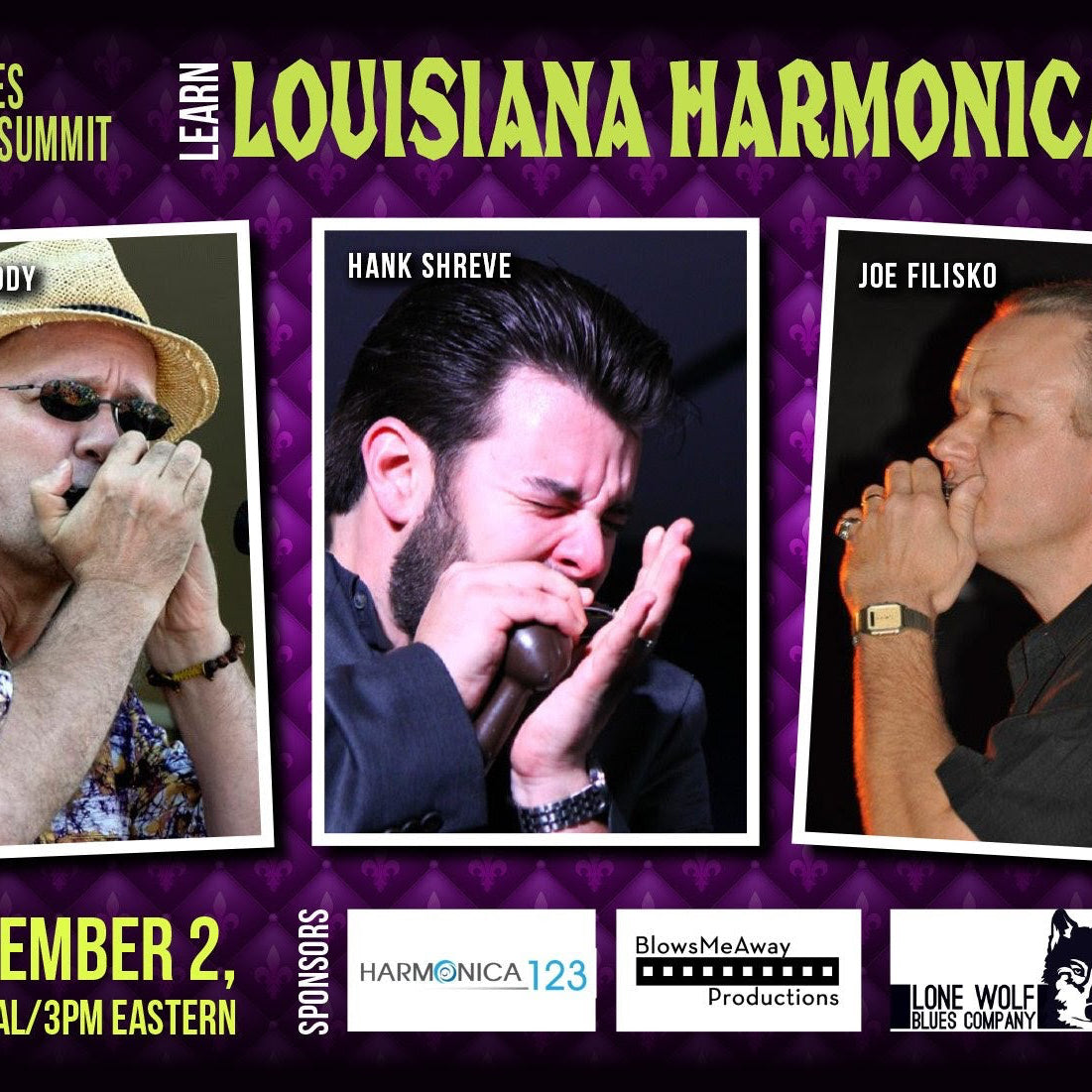 GBHS: Louisiana Harmonica Styles